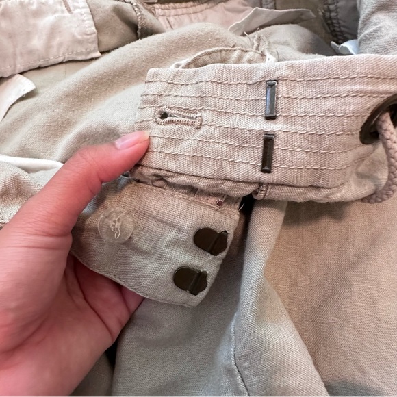 J. Crew Linen Blend City Fit Drawstring Bermuda Shorts - Picture 6 of 8